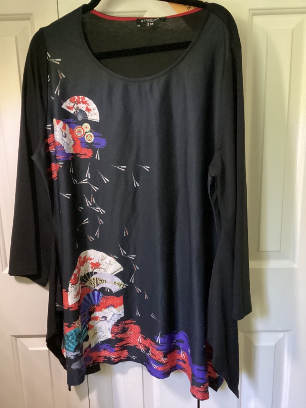 CITRON SNTA MONICA TUNIC NWT 2-3X